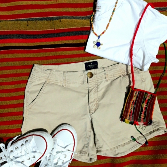 American Eagle Outfitters Pants - American Eagle Khaki Shorts